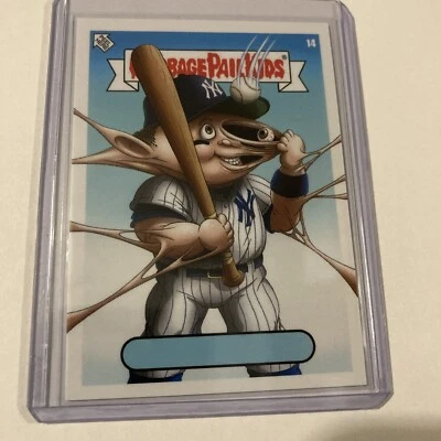 2022 Topps GPK X MLB Series 2 14 Anthony Rizzo No Name Variation New York Yankee - Image 1 of 2