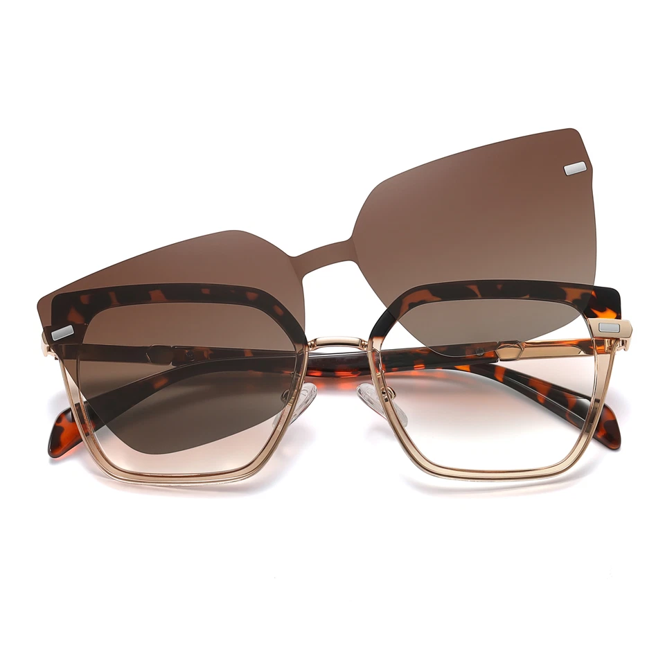 Nuevas gafas de lectura polarizadas con clip magnético con bloqueo de luz azul  Foto 1 de 4