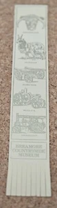 ➔ BREAMORE COUNTRYSIDE MUSEUM ➔ LESEZEICHEN ➔ Leder *aus Sammlung* 184 - Picture 1 of 1