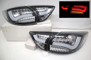 Fits~2013-2016-Mazda CX-5 Sequential LED Red Clear/Black Lamp Rear Tail Light - Bild 1 von 9