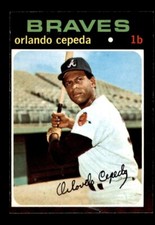 1971 Topps Baseball #605 Orlando Cepeda EX/MT *d3