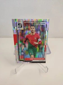 CRISTIANO RONALDO 2022-23 Panini Donruss Soccer FIFA #94 Silver Parallel Lazer - Picture 1 of 4