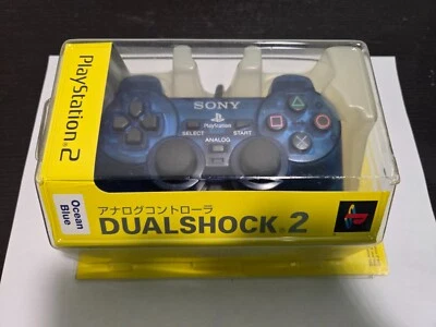 Sealed Genuine oficial Ocean Blue DualShock 2 Controller PS2 Sony BRAND NEW - Image 1 of 4