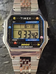 Timex T80 x Pac Man 34 mm Caja de acero inoxidable plateada, acero inoxidable plateado - Imagen 1 de 8