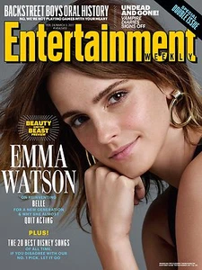 Entertainment Weekly Magazine Beauty and the Beast Emma Watson Al Jarreau NEW - Picture 1 of 2