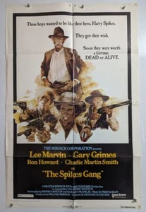 "The Spikes Gang" 27x41 Original Movie Poster Lee Marvin Gary Grimes Ron Howard - Picture 1 of 1