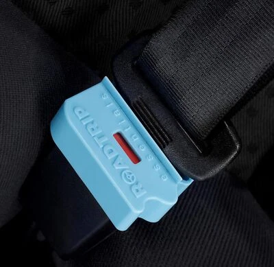 ROADTRIP ESSENTIALS Premium Belt Lock Buckle Guard With Release Key - Protect Children From Removin