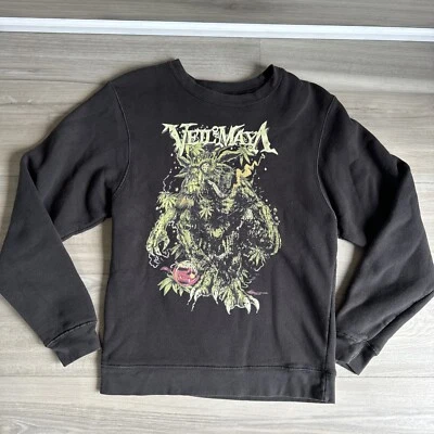 Vintage Veil Of Maya Vintage Crewneck Sweatshirt Unisex Small Black Delta - Image 1 of 4