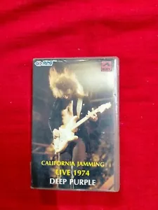 Deep Purple California Jamming Live 1974 1996 Clamshell CASSETTE TAPE INDIA - Picture 1 of 4