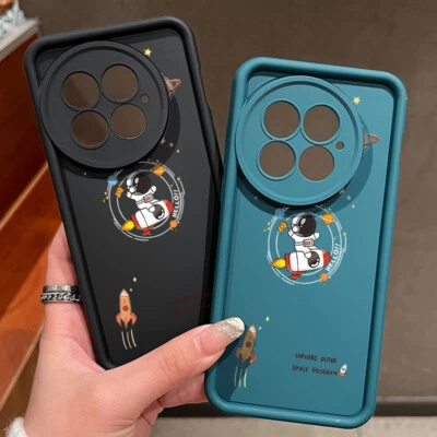 Astronaut Silicone Case For OnePlus 13T 13R 13 12R 12 11R Ace 5 3 2 Soft Cover - Image 1 of 4