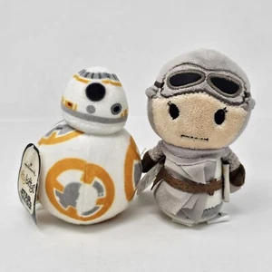 Hallmark Star Wars Itty Bittys BB-8 and Rey The Force Awakens Skywalker Droid - Picture 1 of 4