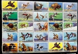 Briefmarkenbogen National Wildlife Federation 1938 Vintage - Bild 1 von 1