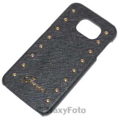 GUESS CUSTODIA ORIGINALE HARD BACK CASE COVER SAMSUNG GALAXY S6 G920F BLACK NERA - Immagine 1 di 4