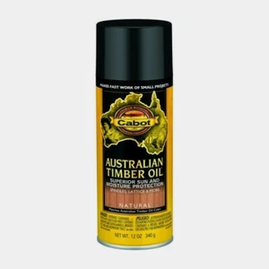 Cabot AUSTRALIAN TIMBER OIL 12 oz. Transparent Smooth NATURAL Decks Railings NEW - Picture 1 of 4