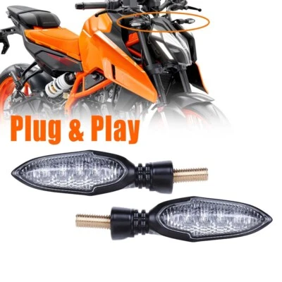 Señal de giro LED para KTM EXC XCW 125 200 250 Duke 390 690 luz indicadora ámbar Foto 1 de 4