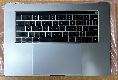 Apple MacBook Pro 15" A1990 2018 Top Case mit Akku & TouchPad Space Grau Gr_B+ - Bild 1 von 4