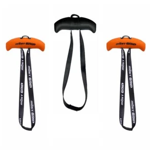 Multifunction Gym Handles use as LAT Pull Down Attachment Pull up Grips AU NEW - Picture 1 of 12