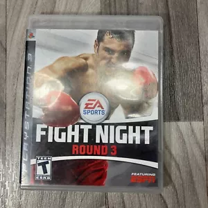 EA Sports Fight Night Round 3 PlayStation 3 Blu-ray Disc Boxing Video Games - Picture 1 of 4