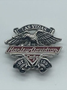Harley Davidson Cafe Lapel chaleco PIN Las Vegas XL Est. A2 1997 - Imagen 1 de 3