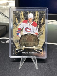 Juraj Slafkovsky 22-23 UD SPx #F-1 Gold Finite Rookies /299 - Montreal Canadiens