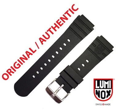 Оригинальный резиновый ремешок для часов Luminox DPB 3000 3900 8000 ТЕМНО-СИНИЙ SEAL от оригинального производителя - Изображение 1 из 3