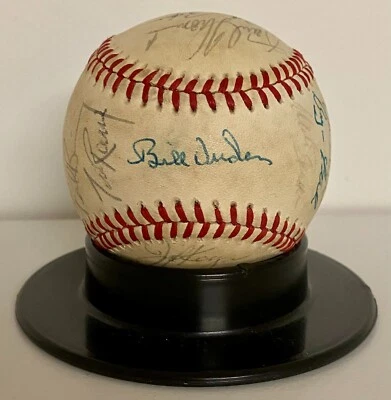 1984 Montreal Expos Team Signed MLB Baseball Auto Rose Alou Carter Dawson Raines - Image 1 of 4