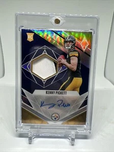 2022 Phoenix Kenny Pickett Auto RPA Rookie RC Blue /50 2 Color Patch Steelers 🔥 - Picture 1 of 2