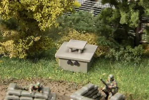 FALLER 144072 pista H0 2 búnker salida de emergencia kit militar - Imagen 1 de 2