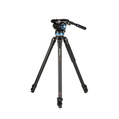 Benro A373FBS8PRO Aluminum Tripod Kit with S8PRO Fluid Video Head. - Image 1 of 4