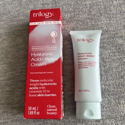 Trilogy Ácido Hialurónico + Crema de Agua 50 ML/1.69 FL.Oz Hidratación Avanzada Nuevo Foto 1 de 4