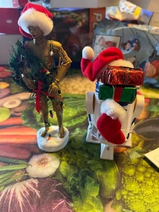 c3p0 und r2d2 weihnachtsfiguren - Bild 1 von 8