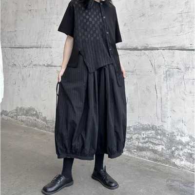 Japanese women's casual loose wide leg pants casual trousers - Image 1 of 4