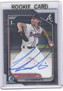 2024 Bowman Draft Cam Caminiti #CPA-CC Chrome Prospect Autographs - Picture 1 of 2