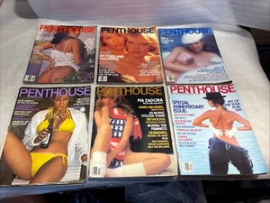 Lot Of 6 1980s Penthouse Magazines: (1) 1980; (3) 1983; (2) 1985 - Picture 1 of 17