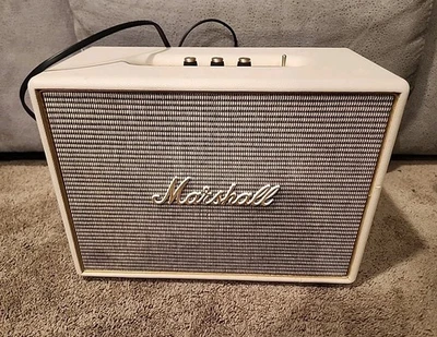 Marshall Woburn I 蓝牙扬声器 奶油色 Marshall 放大  — 第 1/4 张图片