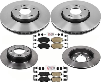 High Carbon Performance Brake Rotor Pads For 2012-2014 Hyundai Base Veloster - Image 1 of 4
