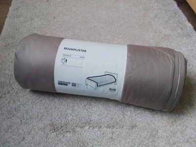 MJUKPLISTER IKEA 160X250CM Tagesdecke Wendedecke beige **NEU** - Bild 1 von 4
