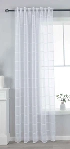 Gardine Sherli  HxB 245x145 cm Natur Classic »VALENCIA« Multiband Scherli - Bild 1 von 11