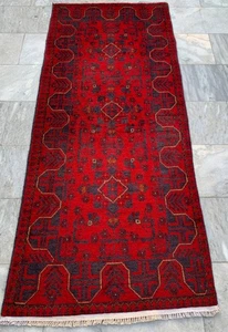 Vintage Afghan Hand knotted Rug Boho Rug Traditional Rug Home Decor Rug,3x6 ft - Picture 1 of 10