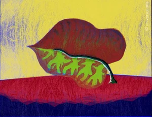 MARIO STRACK - Aesthetics 2 Artcard abstrakt art print Kunst Postkarte m.Kuvert - Imagen 1 de 2