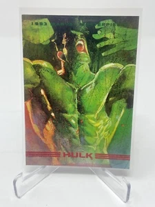 Hulk alias Bruce Banner - 1993 Skybox Marvel Masterpieces Trading Card #1 - Bild 1 von 2