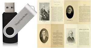 Illinois History Genealogy Ancestry Family Records V.5 - 115 Old Books on USB - Picture 1 of 13