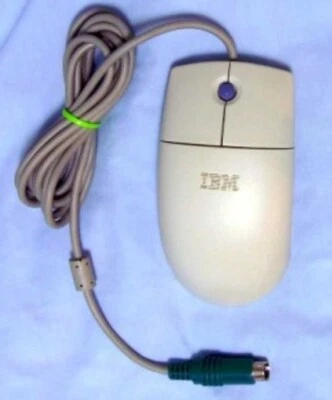 antique new antique IBM scrollpoint PS/2 mouse - Image 1 of 4