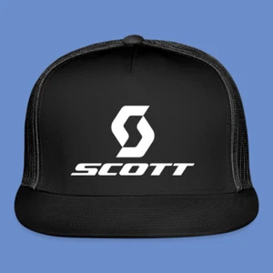Gorra Scott Bicicleta Bicicleta Camionero Negra Talla Adulto - Imagen 1 de 5