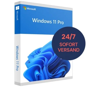 Microsoft Windows 11 Pro Key Code E-Mai Professional Sofort-Versand Deutsch TOP - Bild 1 von 1