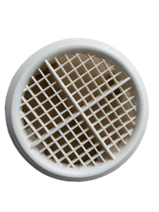 Push-in Soffit Vent - White 70mm - Picture 1 of 2