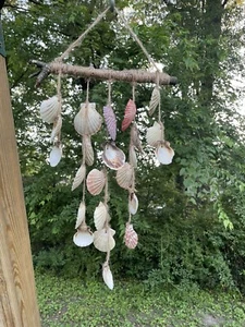 Collectible Sea Shell Nautical Beach Wind Chime Chimes Sold By Artist - Picture 1 of 10