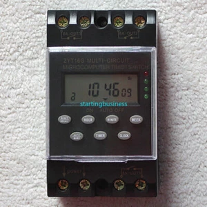 NEW AC220V ZYT16G-3a multi channel automatic program/programmable timer switch - Bild 1 von 9
