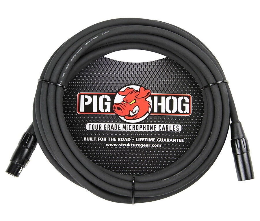 PigHog PHM25 XLR Single Cable - 25 ft
