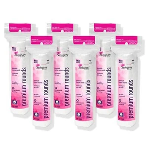 Swisspers Premium Baumwollrunden 100 Stück 6er Pack 100% reine Baumwolle - Bild 1 von 9